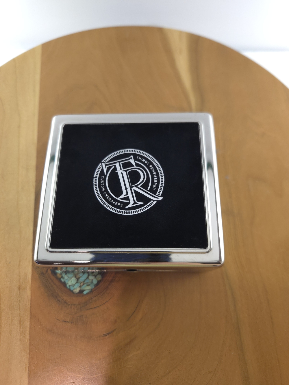 Things Remembered Memorial Keepsake Box - Gray and Silver "In Loving Memory" - Picture 12 of 13